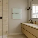 Séche serviette infrarouge en verre